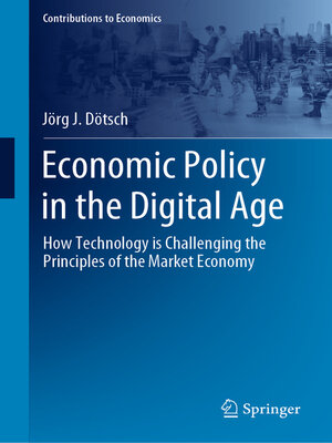 cover image of Economic Policy in the Digital Age